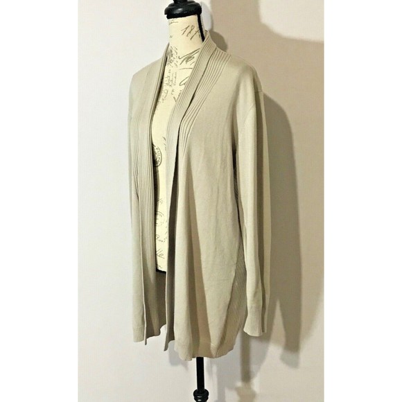 Lagenlook Cardigan Size L Women's Hayden Park Comfortable Fit Trend BoHo - Picture 2 of 6